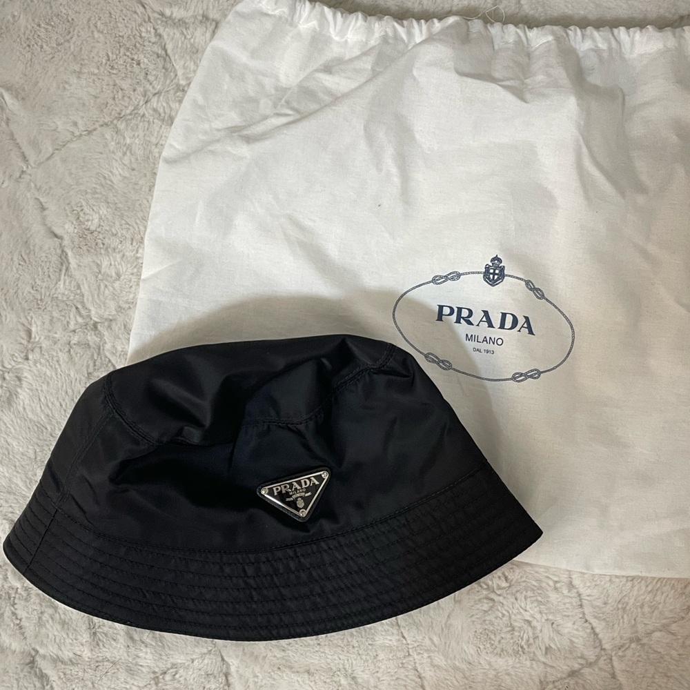 Prada nylon bucket hat